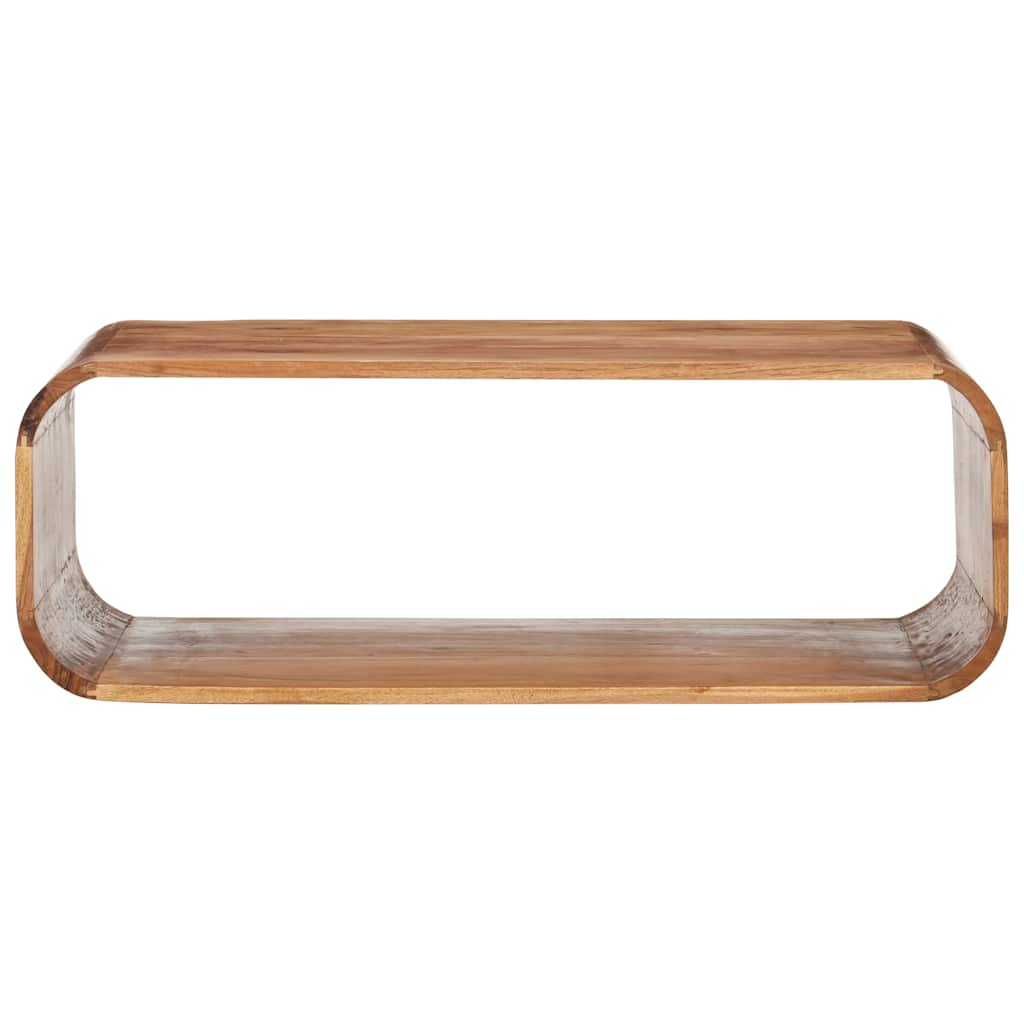 Table basse design en bois d'acacia massif