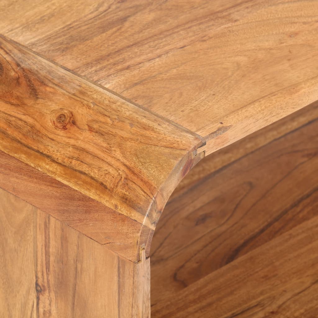 Table basse design en bois d'acacia massif