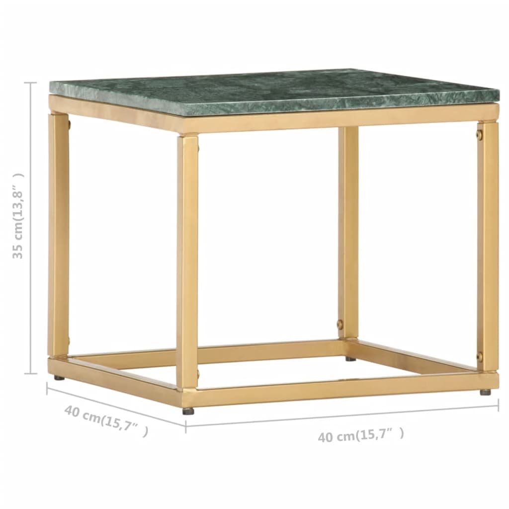 Table basse en pierre véritable et acier